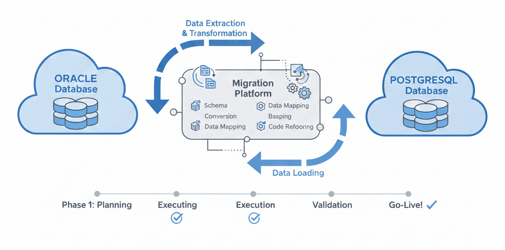Migración de bases de datos a PostgreSQL - ARCANUMDATA